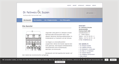 Desktop Screenshot of fettweis.eu